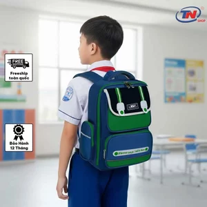 Balo học sinh chống gù siêu nhẹ TNBags Smart Green chất lượng cao hiện đại TN.B 3111!