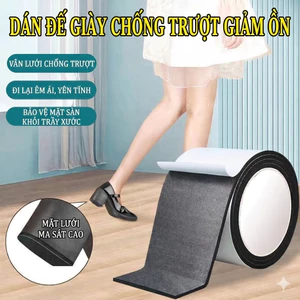 Cuộn miếng dán đế giày bằng nhựa EVA chống trượt giảm tiếng ồn 2 kích cỡ