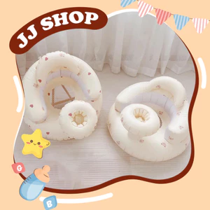 Ghế Hơi Tập Ngồi Có Khay BEBEBONGBONG Cho Bé