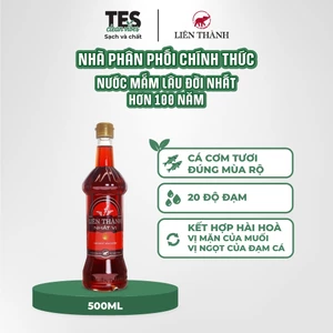 Nước mắm Liên Thành Nhất Vị 20 độ đạm 500ml chai thủy tinh