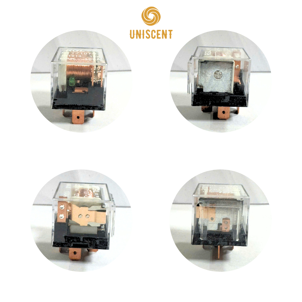 Rơ Le/Relay/Rơle 5 Chân 12V/24V-100A- Dùng Cho Còi Và Các Thiết Bị Điện Ô Tô Xe Máy (Hàng Xịn)
