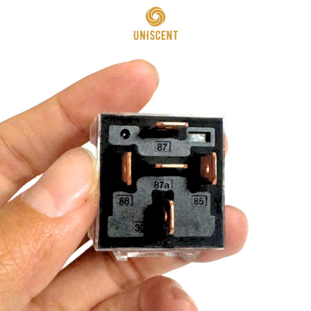 Rơ Le/Relay/Rơle 5 Chân 12V/24V-100A- Dùng Cho Còi Và Các Thiết Bị Điện Ô Tô Xe Máy (Hàng Xịn)