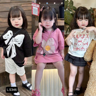 COMBO 3 ÁO DANG DẤU QUẦN BÉ GÁI