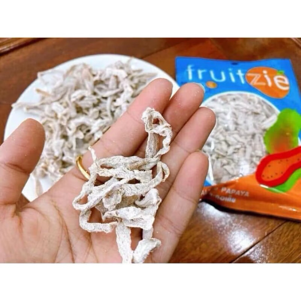 Ô mai giun xanh đu đủ Fruit Zie Thái Lan siêu ngon (50g)