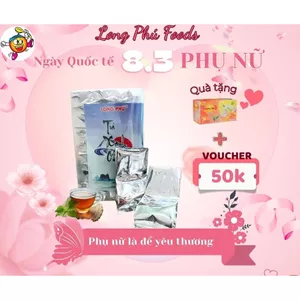 Trà xanh Olong Long Phú - Qùa tặng Lễ, nguyên liệu trà nóng, trà vải, trà đào, quà tặng ý nghĩa