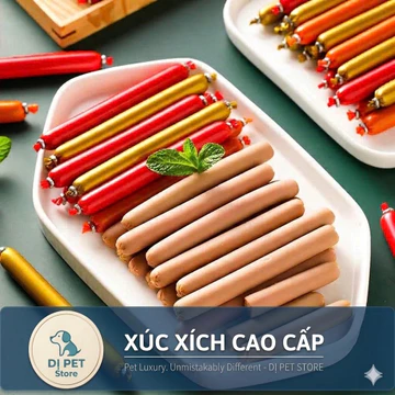 [XÚC XÍCH] Xúc xích cho Chó Mèo/ Đồ ăn nhẹ cho thú cưng/ Thức ăn cho chó mèo - DỊ PET STORE