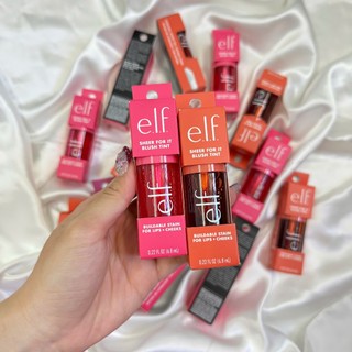Má Hồng Dạng Tint, Má Hồng Nước ELF Sheer For It Blush Tint, Màu Nhẹ Tự Nhiên, Trong Trẻo.