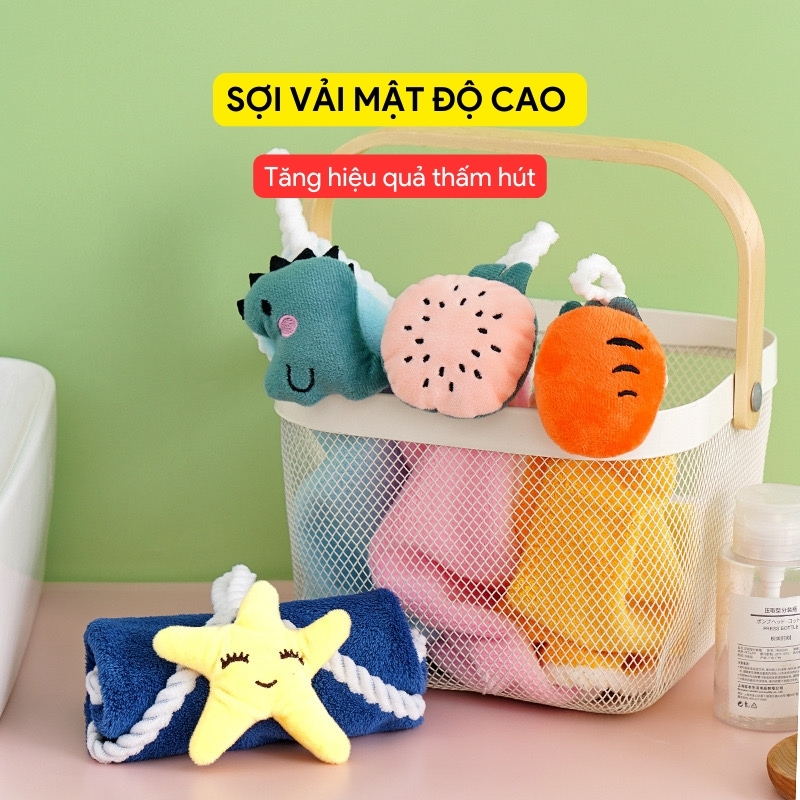 Khăn Lau Tay, Khăn Lau Bát Đĩa Nhà Bếp Mềm Mịn Thấm Hút Nước Nhiều Mẫu Xinh