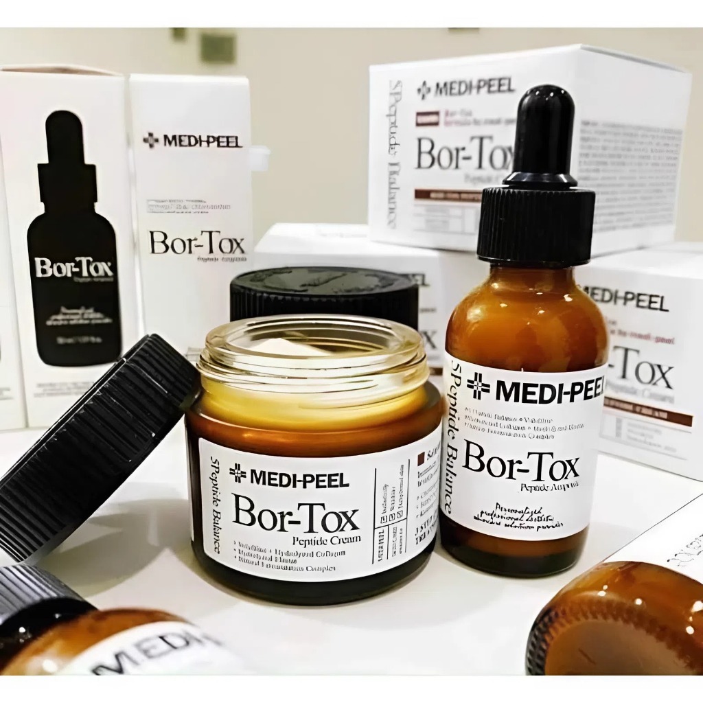 Combo Serum và Kem Dưỡng MEDI-PEEL Tinh Chất Dưỡng Trắng Sáng Nâng Cơ, Chống Lão Hóa Căng Bóng Da