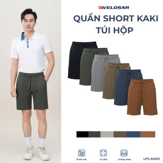 Quần Short Kaki Túi Hộp Nam Velosar LSP-60001 – Co Giãn, Năng Động, Hiện Đại
