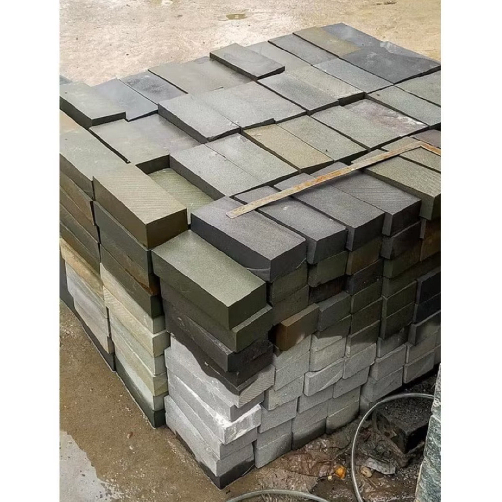 Đá Mài Dao Tự Nhiên 100% Nguyên Khối KT 21x9x5,5cm - Đá Bùn Mịn Mài Dao & Mài Kéo Sắc Bén
