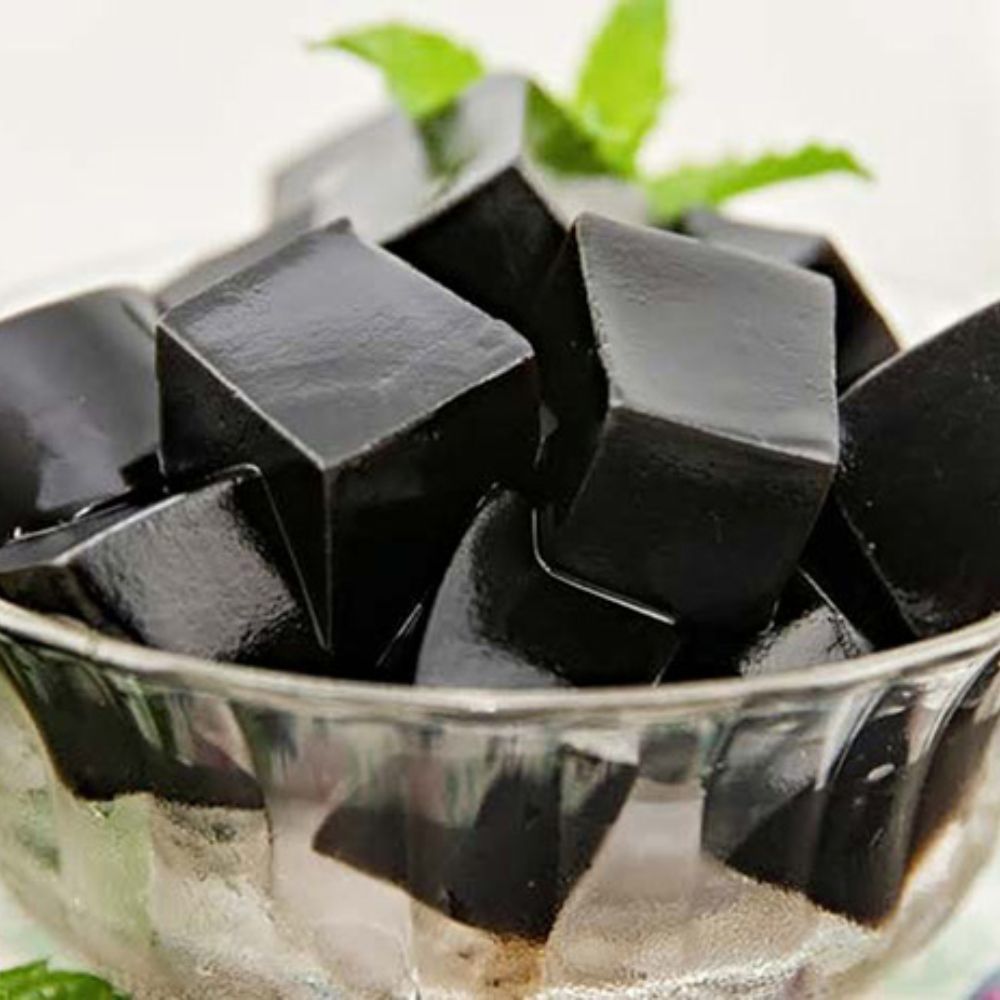 Bột Sương Sáo Krub.O 1kg - Thạch Đen Mềm Mịn, Giòn Dai, Thanh Nhiệt, Topping Trà Sữa Chuẩn Vị