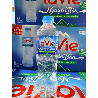Thùng 24 chai nước khoáng LaVie 500ml Giá sỉ Phiên Bản Hè Náo Nhiệt