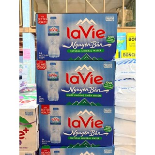 Thùng 24 chai nước khoáng LaVie 500ml Giá sỉ Phiên Bản Hè Náo Nhiệt