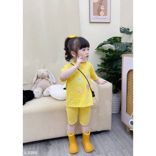 COMBO 3 BỘ TONE VÀNG BÉ GÁI