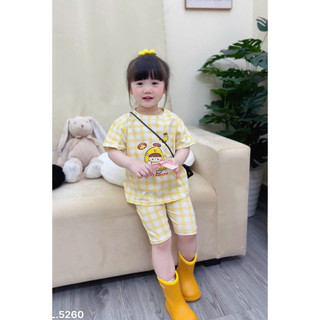 COMBO 3 BỘ TONE VÀNG BÉ GÁI