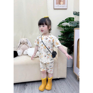 COMBO 3 BỘ TONE VÀNG BÉ GÁI