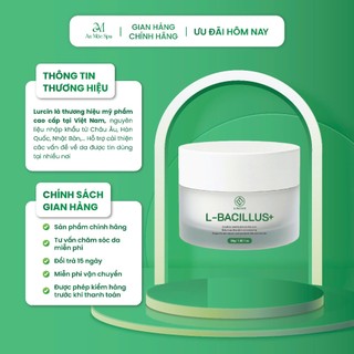 Kem Dưỡng Da L-Bacillus Lurcos Bổ Sung Lợi Khuẩn Tăng Độ Đàn Hồi, Cung Cấp Độ Ẩm 30g