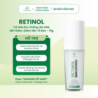 Kem Dưỡng Trẻ Hóa Da Lurcinn Retinol Bakuchiol Giúp Giảm Sắc Tố Đen, Không Gây Khô Da 15g