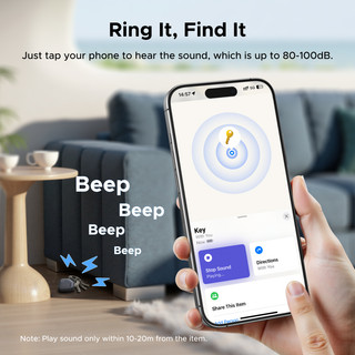 Máy định vị thông minh Bluetooth UGREEN FineTrack với chức năng chống thất lạc