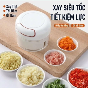 Dụng Cụ Xay Tỏi Ớt --Rút Dây Mẫu Mới