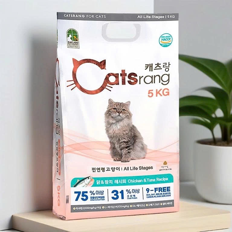 [Sẵn - Hỏa Tốc] Thức Ăn Cho Mèo Catsrang Bổ Sung Omega 3 6 9 Tốt Cho Da Lông 1.5kg, 1kg
