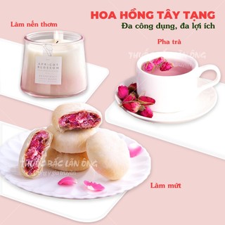 Nụ hoa hồng Tây Tạng 500g, hoa hồng sấy khô nguyên nụ, dùng pha trà, decor, trang trí