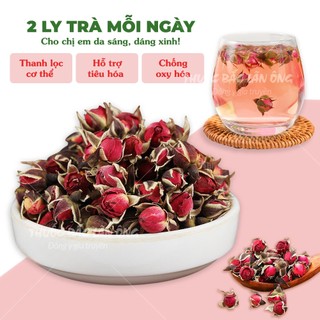 Nụ hoa hồng Tây Tạng 500g, hoa hồng sấy khô nguyên nụ, dùng pha trà, decor, trang trí
