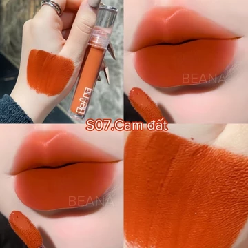 Son kem lì BeAna chính hãng, chất son lì mịn, không gây khô môi, son lên màu chuẩn
