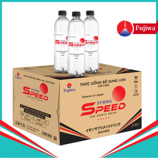 Thùng 24 Chai Fujiwa Speed 550ml - Nước uống bổ sung ion bù điện giải, bù khoáng dành cho người tập thể thao