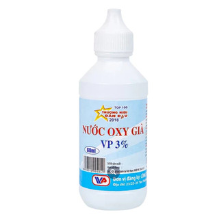 Nước oxy già Vĩnh Phúc 60ml 10 chai/ lốc