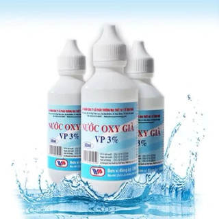 Nước oxy già Vĩnh Phúc 60ml 10 chai/ lốc