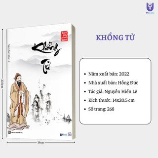 Sách - Khổng Tử - Nguyễn Hiến Lê - Triết Lý Nhân Sinh Quan, Triết Học Sâu Sắc - Tuyển Tập Bách Gia Tranh Minh Bizbooks