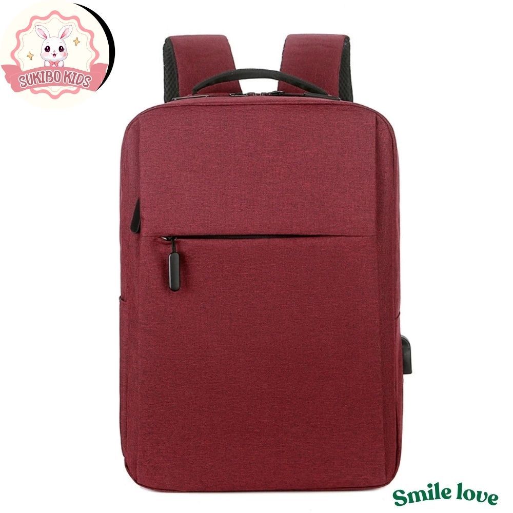 Balo nam cao cấp tích hợp cổng sạc USB cho cả nam và nữ phong cách hàn quốc trẻ trung của nhà SUKIBO KIDS | BigBuy360 - bigbuy360.vn