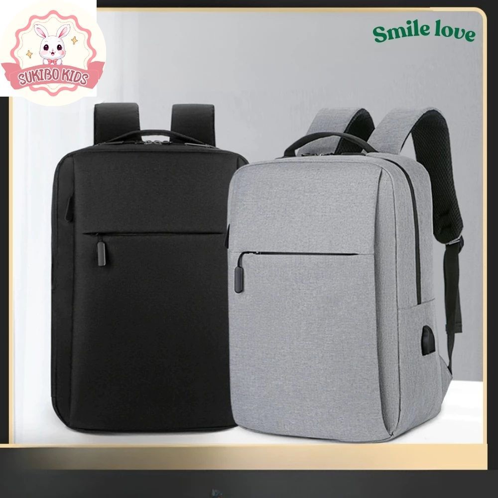 Balo nam cao cấp tích hợp cổng sạc USB cho cả nam và nữ phong cách hàn quốc trẻ trung của nhà SUKIBO KIDS