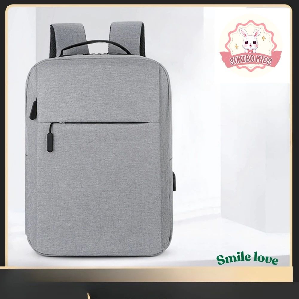 Balo nam cao cấp tích hợp cổng sạc USB cho cả nam và nữ phong cách hàn quốc trẻ trung của nhà SUKIBO KIDS | BigBuy360 - bigbuy360.vn