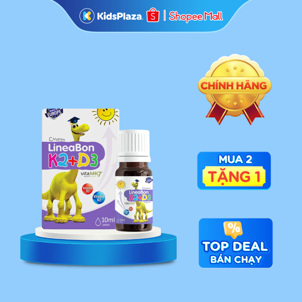 Vitamin D3K2 Lineabon Drops chai 10ml