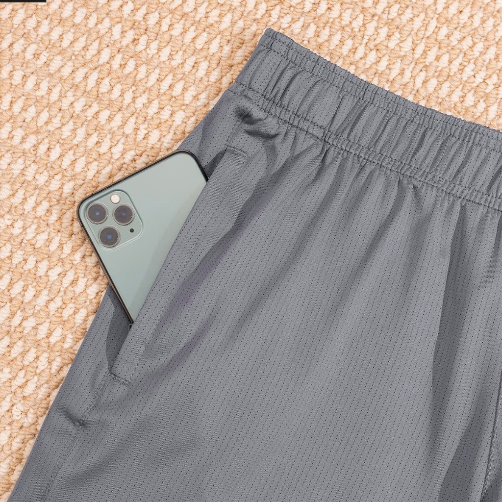 Quần đùi nam XUZI quần short đùi thể thao vải thun lạnh thông hơi lỗ kim siêu mát ,co dãn 4 chiều, mặc nhà đẹp.