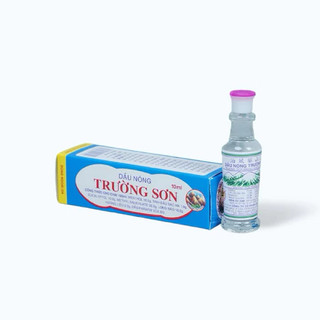 Dầu gió nóng Trường Sơn 10ml giúp giảm đau nhức, sổ mũi, chóng mặt, say tàu xe