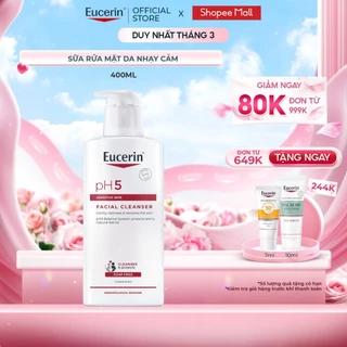 Ad
Sữa rửa mặt không gây kích ứng cho da nhạy cảm Eucerin pH5 Facial Cleanser 400ml
284.000
₫
-16%
Mua để nhận quà
4.9
Đã bán 100k+
Bắc Ninh