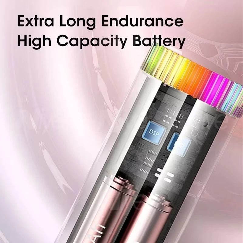 Micro karaoke với loa | Bluetooth 5.3 | Pin tích hợp | USB Type-C | Micro (Mic Kanak - Kanak) dành cho ngoài trời và gia