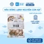 Thịt hàu Hàn Quốc tách vỏ nguyên con Thế Giới Hải Sản đông công nghệ IQF túi 300g, nấu cháo chiên trứng