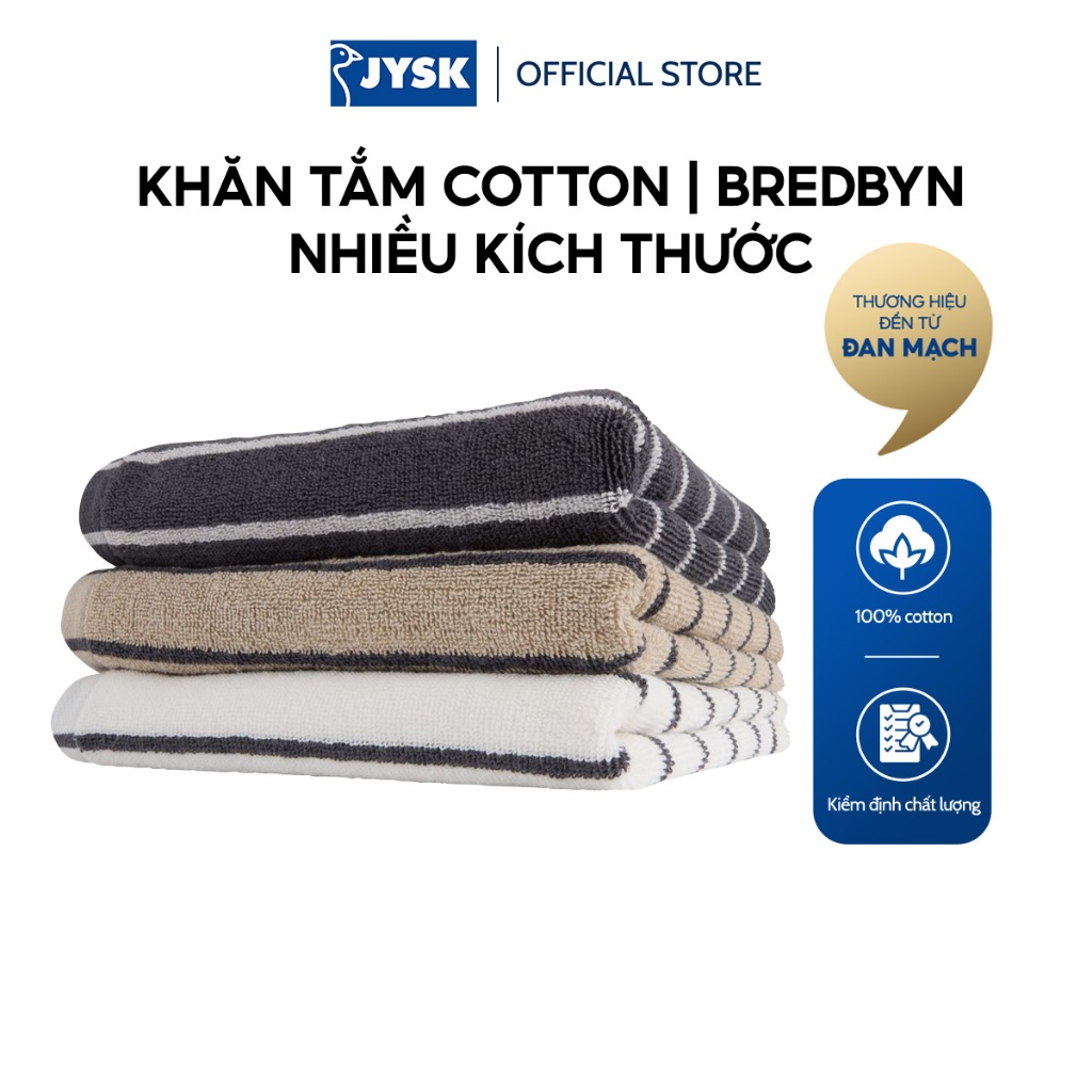 Khăn tắm cotton | BREDBYN | nhiều màu | nhiều kích thước | Shopee Việt Nam