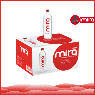 Thùng 24 Chai Nước Uống ION Kiềm Đóng Chai Mira TAV 360ml -Nước ION Kiềm Thái Công Review Hỗ trợ tiêu hoá Trung hoà axit
