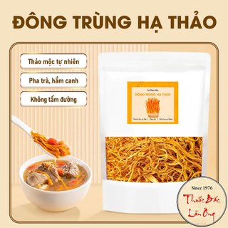 Đông trùng hạ thảo 500g, trà đông trùng bồi bổ sức khỏe, nấu lẩu, canh, hầm gà thơm ngon