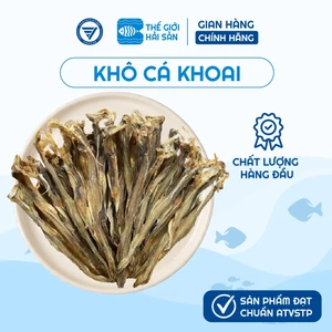 Khô cá khoai Thế Giới Hải Sản, khô cá khoại size to vị vừa ăn, dai nhiều thịt không chưa chất bảo quản