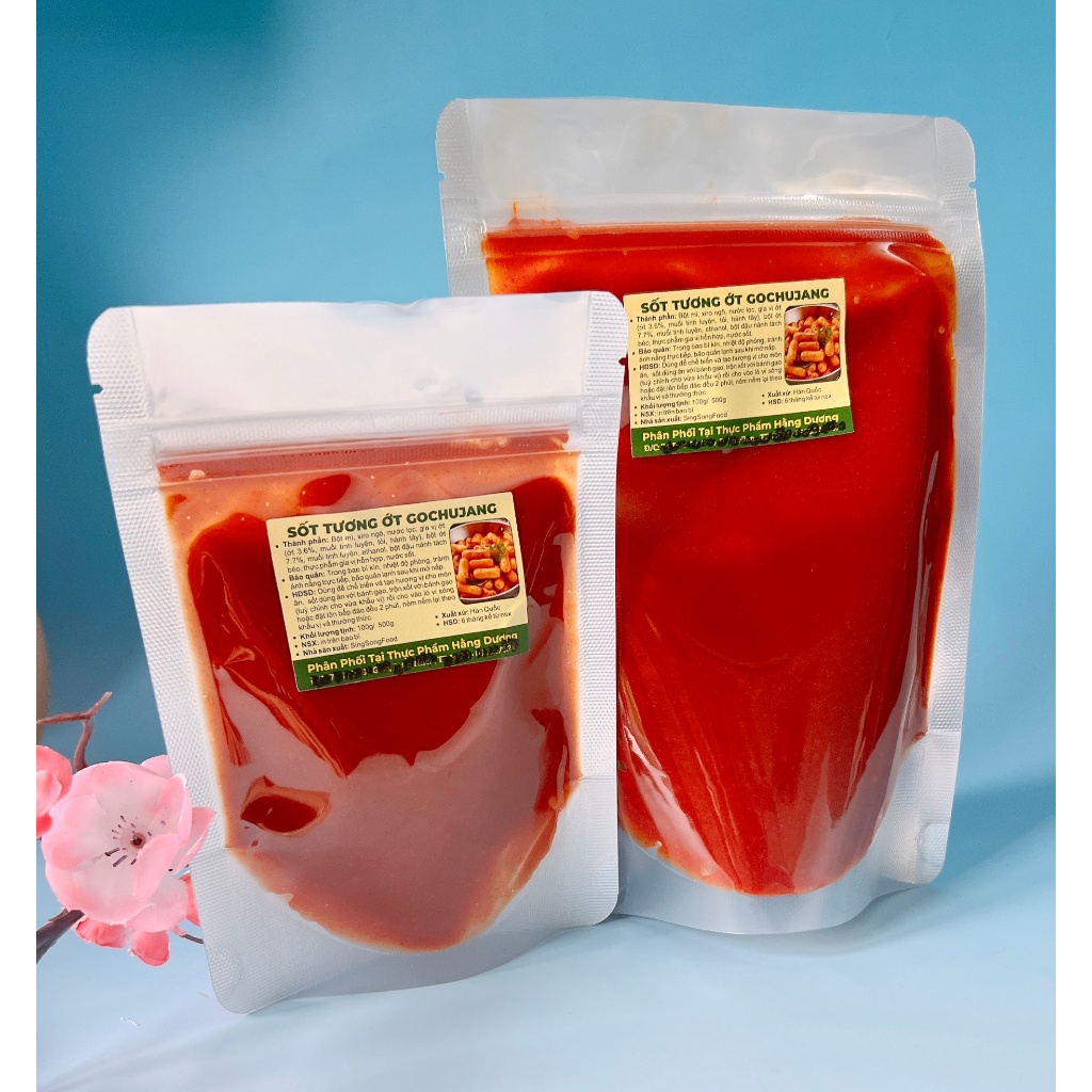 Xốt nấu Bánh Gạo Topokki _ Gochujang 100g--500g