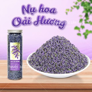 Trà hoa oải hương sấy 100g ( Nụ hoa oải hương, hoa lavender khô trang trí decor , túi thơm phòng)