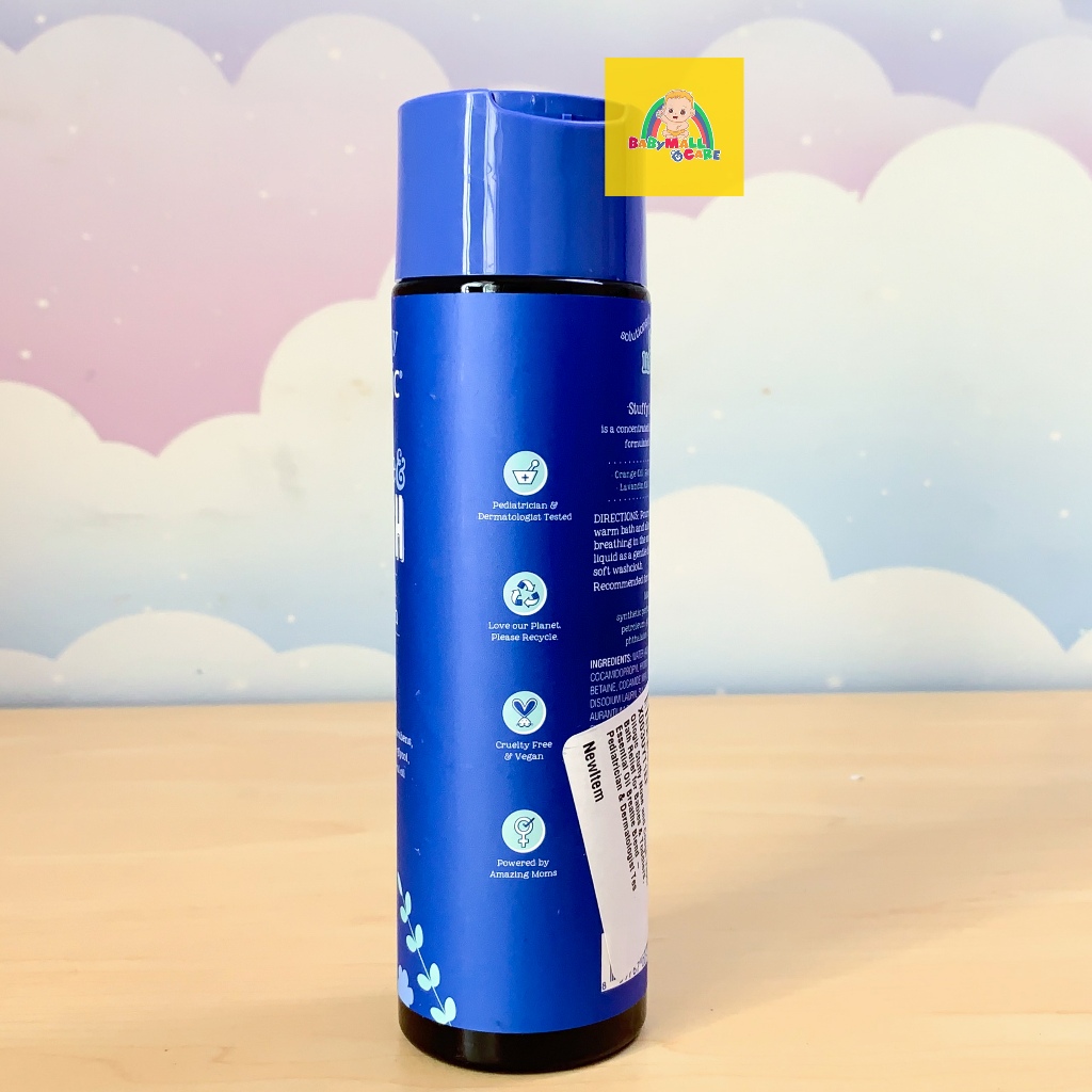 Tinh Dầu Tắm Thơm Dịu Nhẹ Cho Bé Baby Oilogic Stuffy Nose & Cough Vapor Bath 266 ml | Babymall&Care
