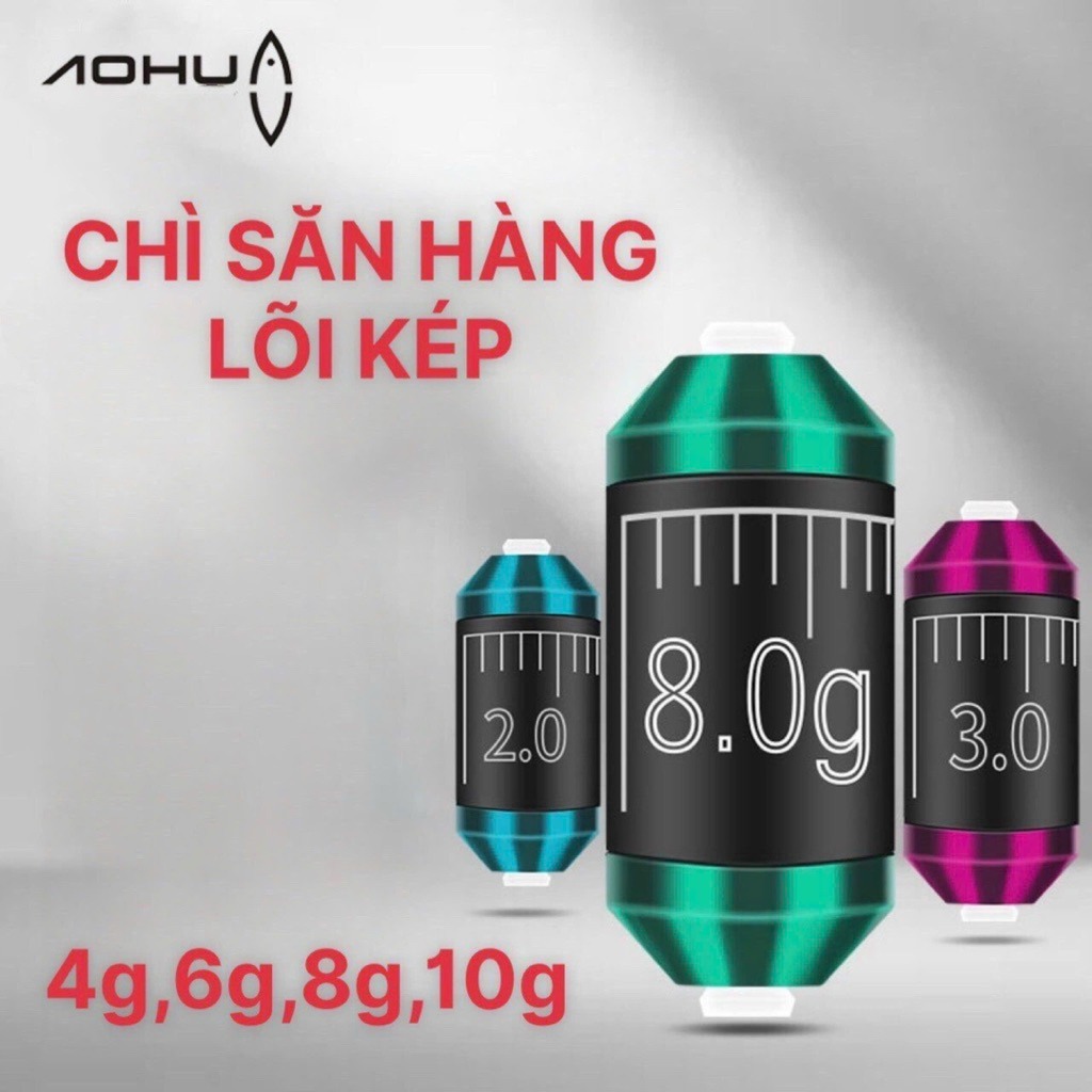 Chì Câu cá Săn Hàng , Chì Lá Lõi Kép Chống Nổ Chuyên Câu Đài Câu Đơn Cao Cấp